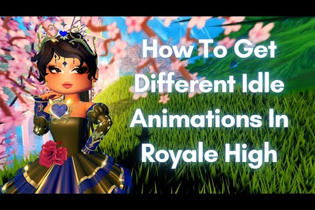 Royale High Walk Animation: Idle, Photo Mode, and Color Palette