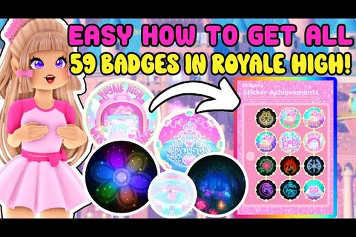 Royale High All Badges: Secret and Hidden List